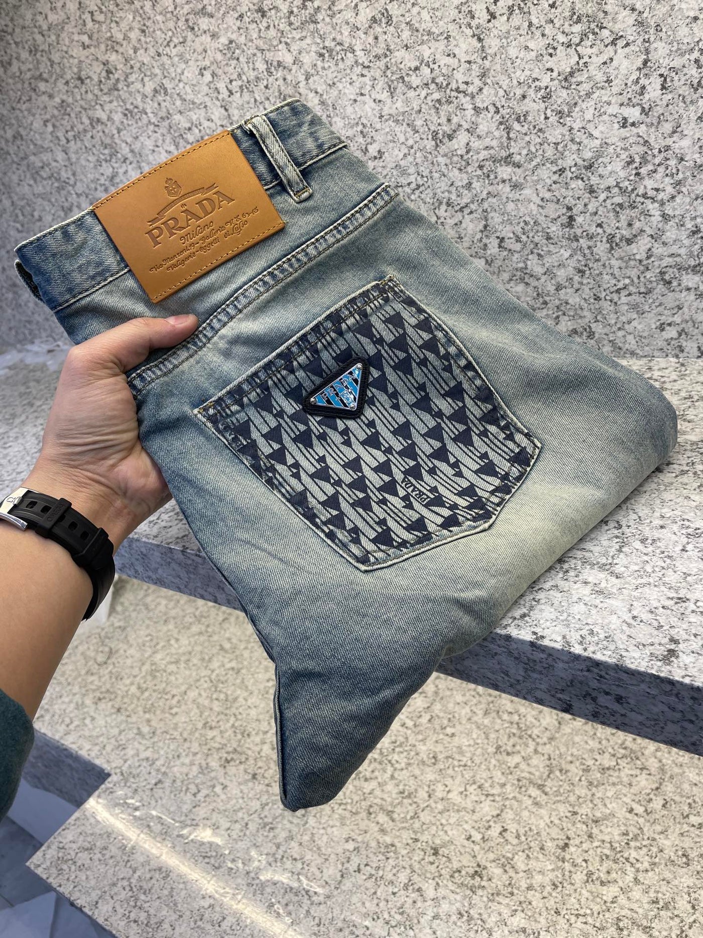 프라다 데님 팬츠 008